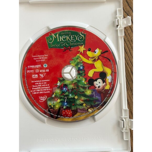 Walt Disney's Mickey's Twice Upon A Christmas DVD - Picture 2 of 4